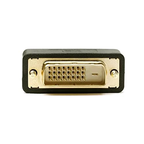 Arnorin Gold Plated DVI-D Male to DVI-I Female Port Saver Adapter 5 Pack | Protects Ports & Prevents Cable Stress thumbnail 3