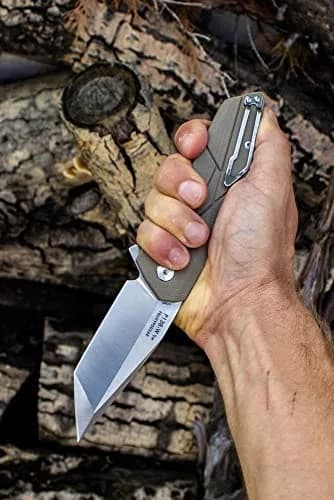 Ruike P138W Tactical Folding Knife 14C28N Stainless Steel | Compact, Reusable, Safety Lock (70-120 chars) thumbnail 8