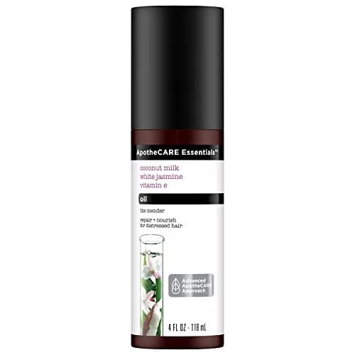 ApotheCARE Essentials The Mender Hair Repair Oil, Coconut Milk, White Jasmine, Vitamin E, 4 oz | Nourishes & Restores Damaged Hair thumbnail 1