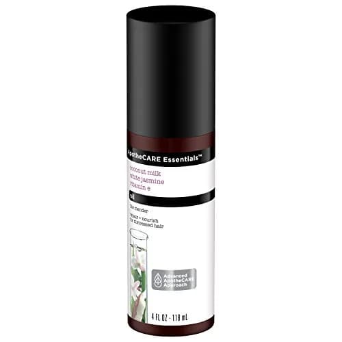 ApotheCARE Essentials The Mender Hair Repair Oil, Coconut Milk, White Jasmine, Vitamin E, 4 oz | Nourishes & Restores Damaged Hair thumbnail 3
