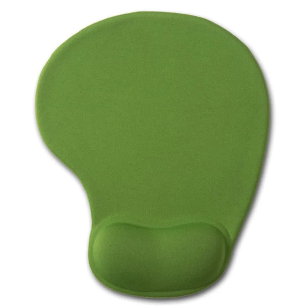 DEMON CHEST Office Mousepad with Gel Wrist Support | Ergonomic Gaming Desk Mat for Laptop (05Green) - main product image