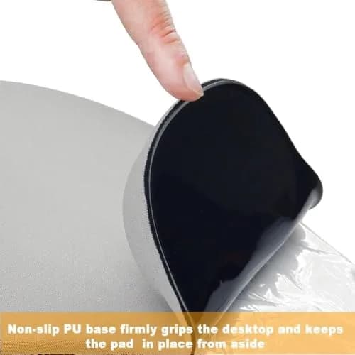 DEMON CHEST Office Mousepad with Gel Wrist Support | Ergonomic Gaming Desk Mat for Laptop (05Green) thumbnail 5