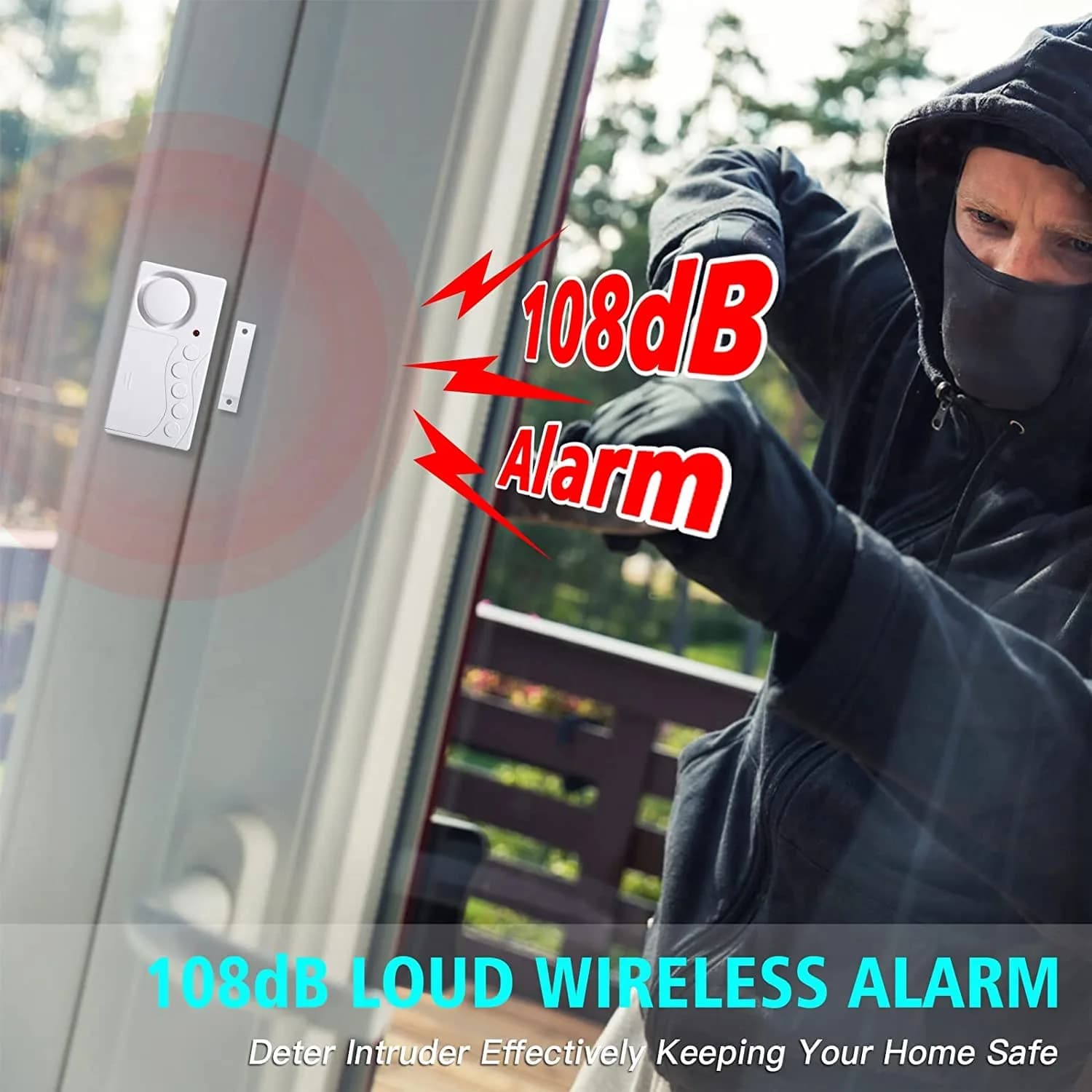 WSDCAM Wireless Freezer Door Alarm with Adjustable Delay | 108dB Loud Alert - view 4
