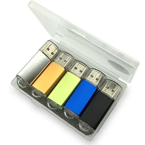 ebamaz 256MB USB 2.0 Metal Key Flash Drives 5-Pack | 256MB (239MB Usable) Capacity thumbnail 6