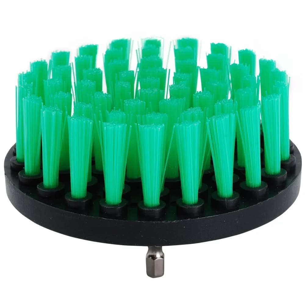 HIFROM 4-Inch Medium Duty Drill Brush Attachment | Cleans Tile, Grout, Showers, and More - view 5