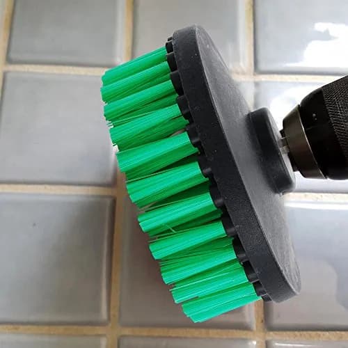 HIFROM 4-Inch Medium Duty Drill Brush Attachment | Cleans Tile, Grout, Showers, and More thumbnail 7