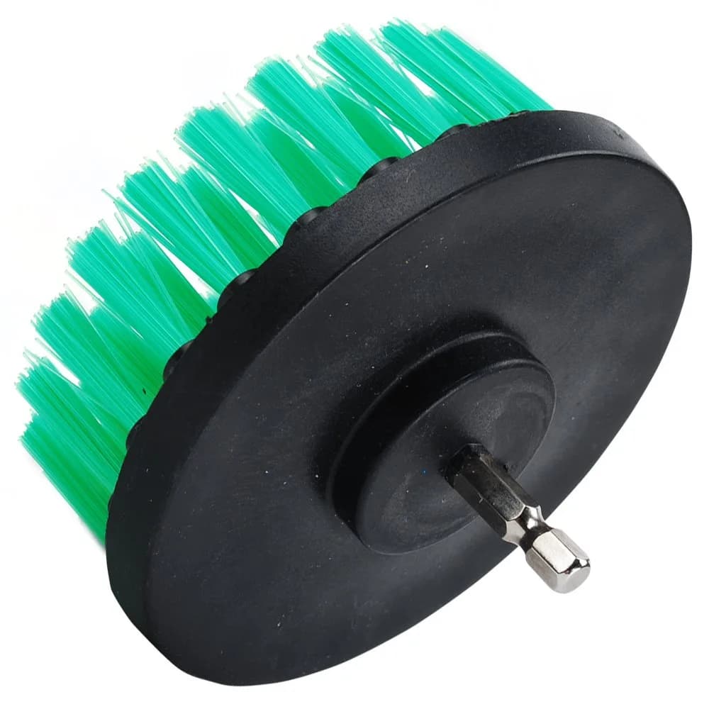 HIFROM 4-Inch Medium Duty Drill Brush Attachment | Cleans Tile, Grout, Showers, and More - view 4
