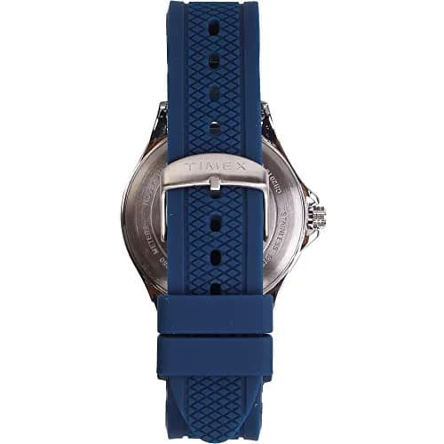 Timex Men's TWZFSEAME NFL Gamer Seattle Seahawks Watch | 42mm Silver Brass Case & Silicone Strap thumbnail 2