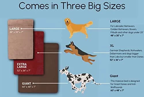 Big Barker Large Orthopedic Dog Bed 48x30x7 in Charcoal | 10-Year Shape Guarantee for Large Dogs thumbnail 7