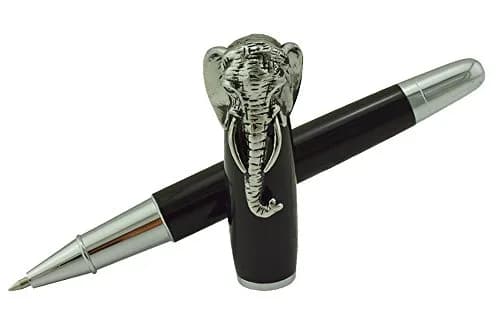 erofa Fuliwen Elephant Pattern Rollerball Pen 13.6cm (5.35in) | Smooth Ink Flow for Students & Office thumbnail 4