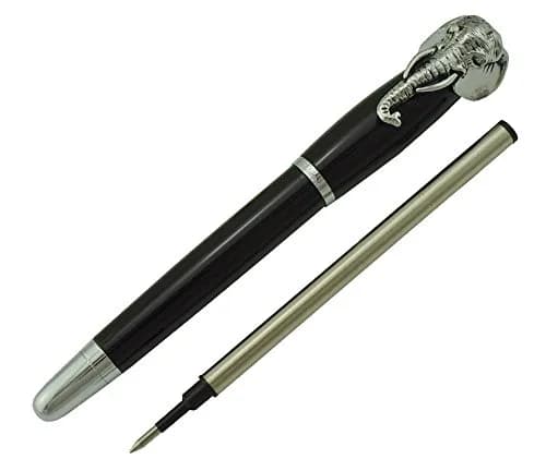 erofa Fuliwen Elephant Pattern Rollerball Pen 13.6cm (5.35in) | Smooth Ink Flow for Students & Office thumbnail 6