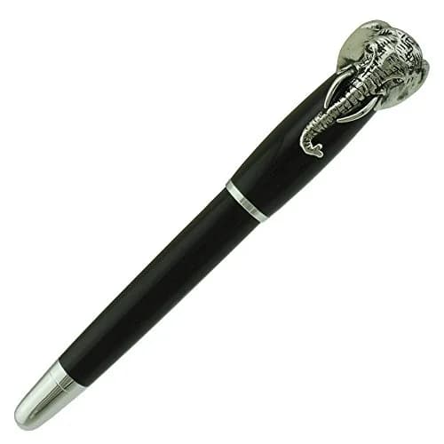 erofa Fuliwen Elephant Pattern Rollerball Pen 13.6cm (5.35in) | Smooth Ink Flow for Students & Office thumbnail 2