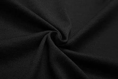 Urban CoCo Women's Long Sleeve Open Front Knit Cardigan Sweater (S, Black) | Lightweight, Soft, Slim Fit thumbnail 5