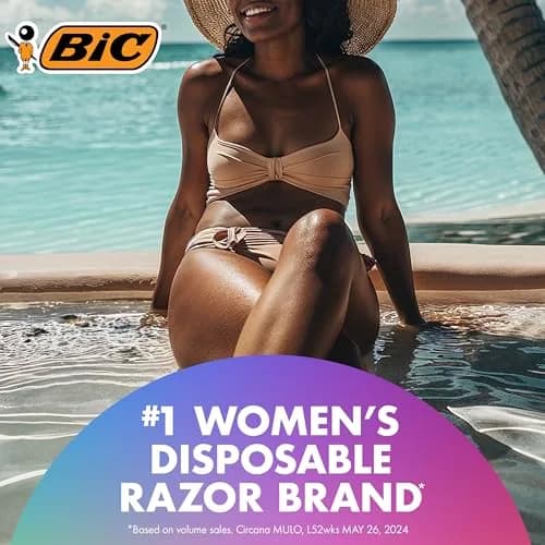 BIC Soleil 3 Colors Women's Disposable Razor 14-Pack | Triple-Blade, Aloe Vera, Dorm Essential thumbnail 3
