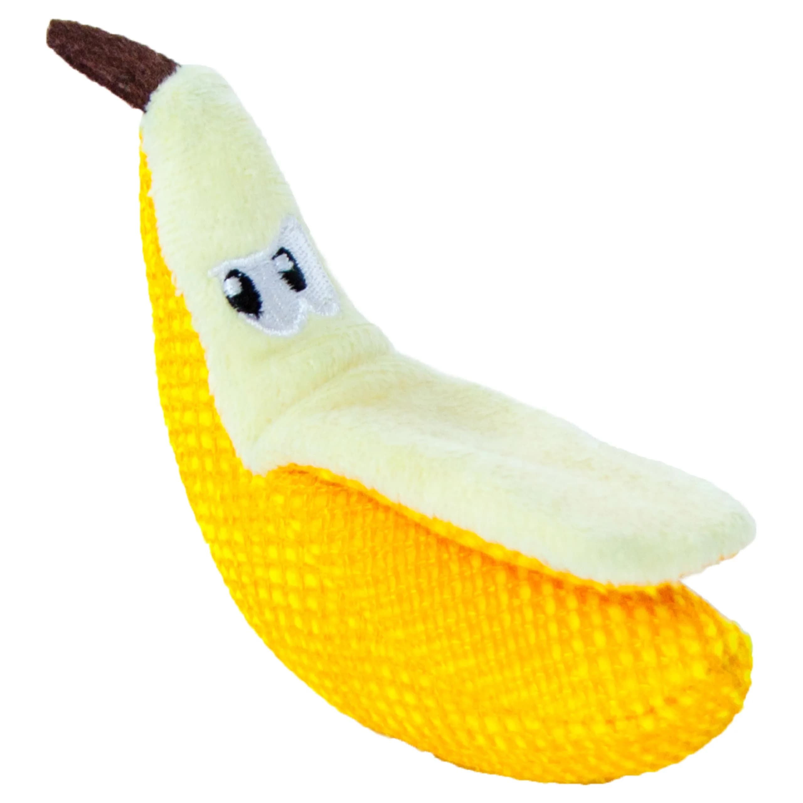 Catstages Dental Banana Cat Toy with Catnip, Dental Mesh & Crinkle Sound, Interactive Kicker for Indoor Cats & Kittens, 13.5cm (5.3") - main product image