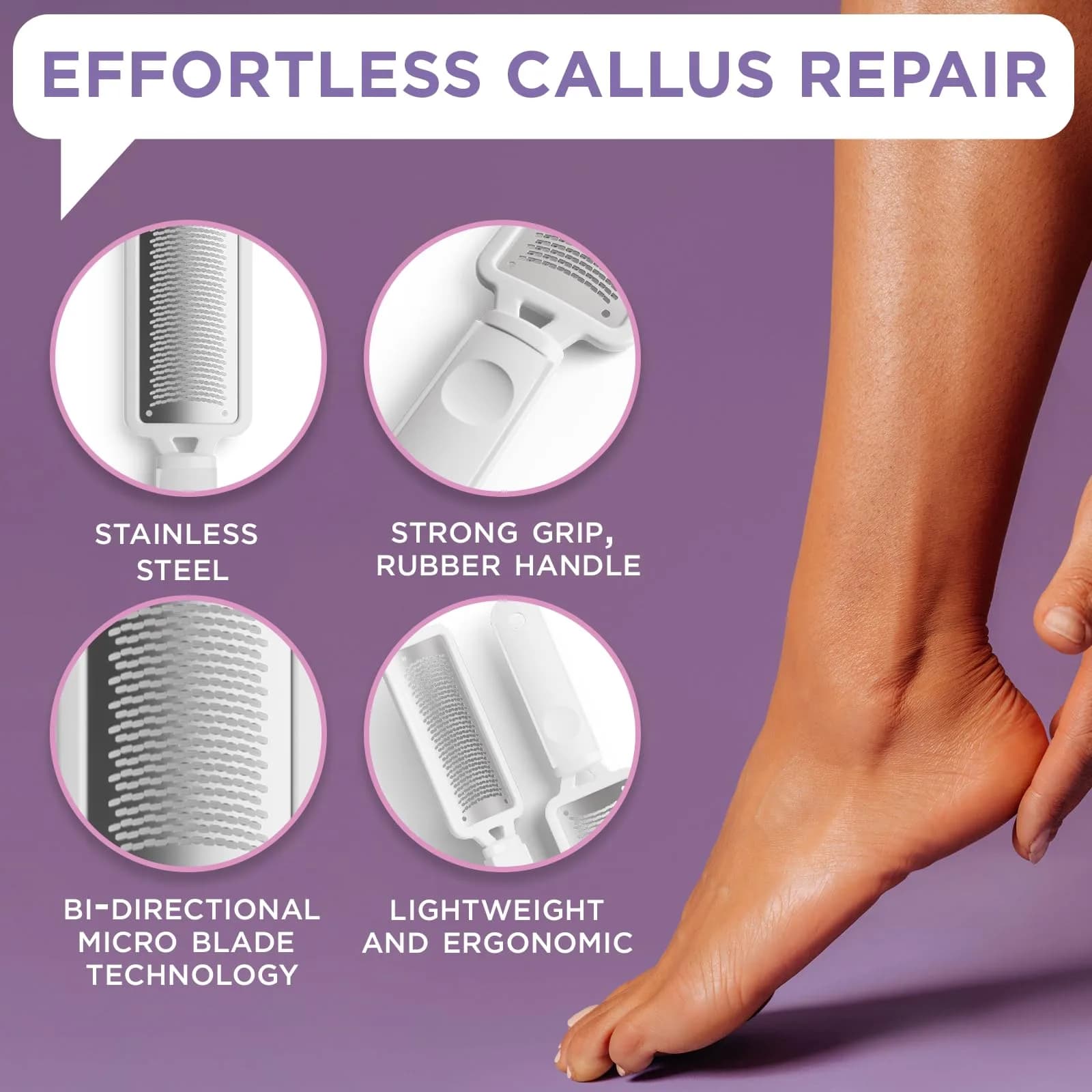Lee Beauty Professional Gel Callus Remover 8oz (237ml) | Fast-Acting Formula for Smoother Feet - view 4