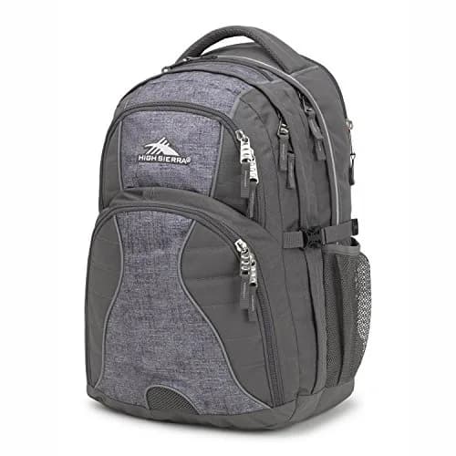 High Sierra Swerve Laptop Backpack 36.5L (19 x 13 x 7.75-Inch) | Padded 17-Inch Laptop Compartment & Tablet Sleeve thumbnail 1