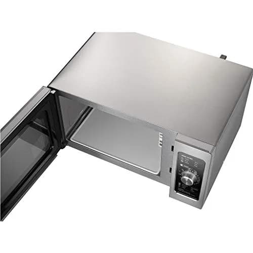 Midea Equipment 1025F0A Countertop Commercial Microwave Oven with Dial, 1000W, Stainless Steel.9 CuFt | 6-Min Timer & UL Listed thumbnail 4