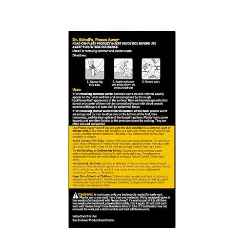 Dr. Scholl's Freeze Away Wart Remover 12 ct | Clinically Proven Cryotherapy for Hands & Feet thumbnail 9