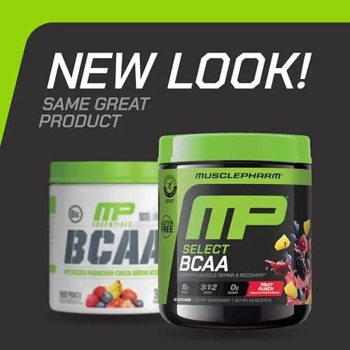 Muscle Pharm Select BCAA Powder | Fruit Punch | 9.5 Ounce (Pack of 1) | Supports Lean Muscle & Recovery thumbnail 2