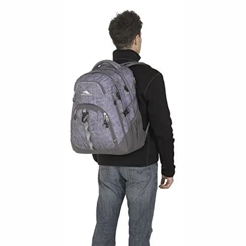 High Sierra Access 2.0 Laptop Backpack, Woolly Weave/Slate, 34L (20.2"x15"x7.6") | Padded Laptop Sleeve & Tablet Sleeve thumbnail 5