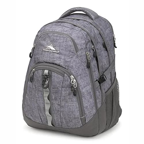 High Sierra Access 2.0 Laptop Backpack, Woolly Weave/Slate, 34L (20.2"x15"x7.6") | Padded Laptop Sleeve & Tablet Sleeve thumbnail 1