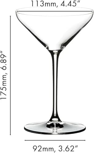 Riedel Extreme Martini Glass Set of 2 | Dishwasher Safe, 175 mm, Clear thumbnail 5