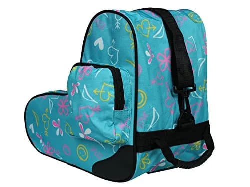 Epic Skates Graffiti Skate Bag, Blue, Youth | Durable, Youth-Size Skate Bag with Reinforced Seams thumbnail 4