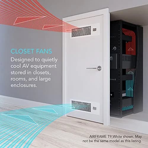 AC Infinity AIRFRAME T7 Black, Exhaust Fan 17" | High-Airflow Cooling System with Programmable Thermostat thumbnail 2