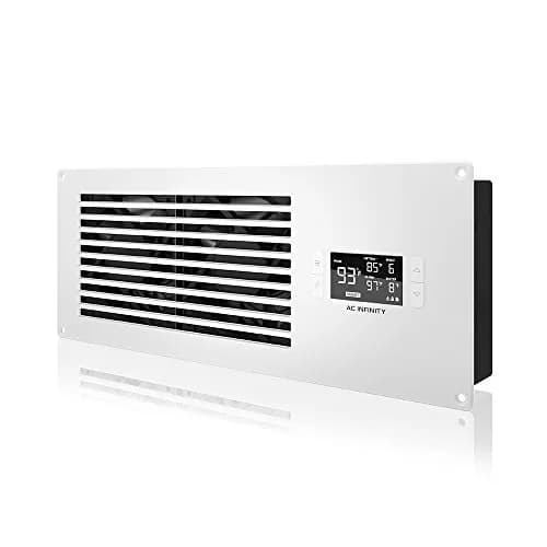 AC Infinity AIRFRAME T7 White, High-Airflow Cooling Fan System 17" | Exhaust Fan for AV Equipment Rooms thumbnail 1
