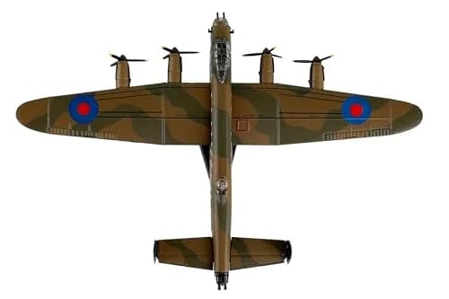 Postage Stamp RAF Lancaster 1/150 Just Jane Airplane Model | Diecast Military Aircraft for Collectors thumbnail 4