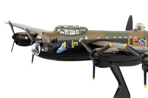Postage Stamp RAF Lancaster 1/150 Just Jane Airplane Model | Diecast Military Aircraft for Collectors thumbnail 3