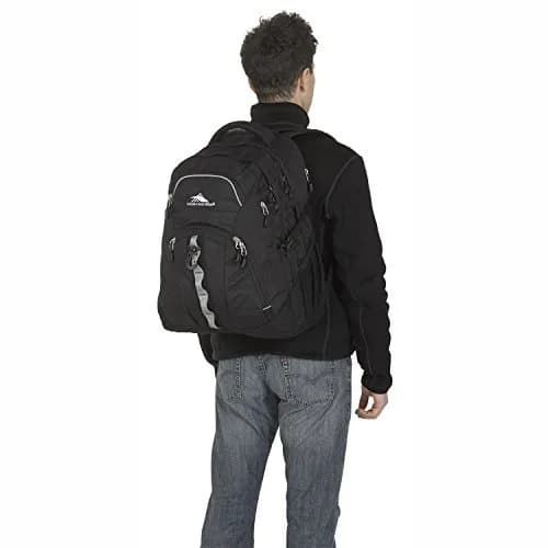 High Sierra Access 2.0 Laptop Backpack Black 45L (20.2 x 15 x 7.6 in) | Padded Laptop & Tablet Sleeves thumbnail 5