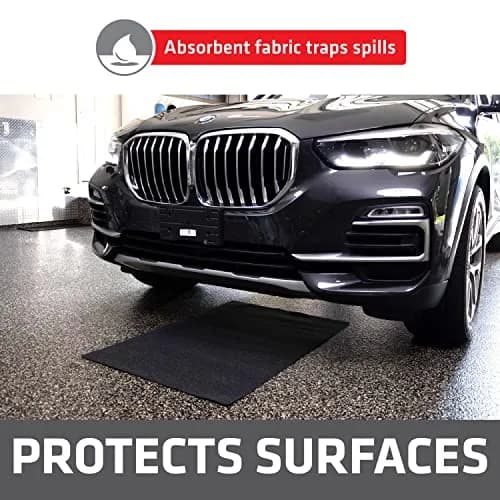 Drymate Oil Spill Mat 72.5 sq ft (29" x 36") | Premium Absorbent Garage Floor Protection thumbnail 2