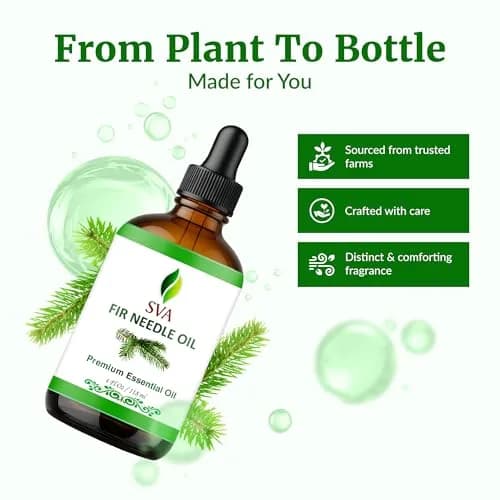 SVA ORGANICS Fir Needle Essential Oil, Pure & Natural, 4 Fl Oz (Pack of 1) thumbnail 4