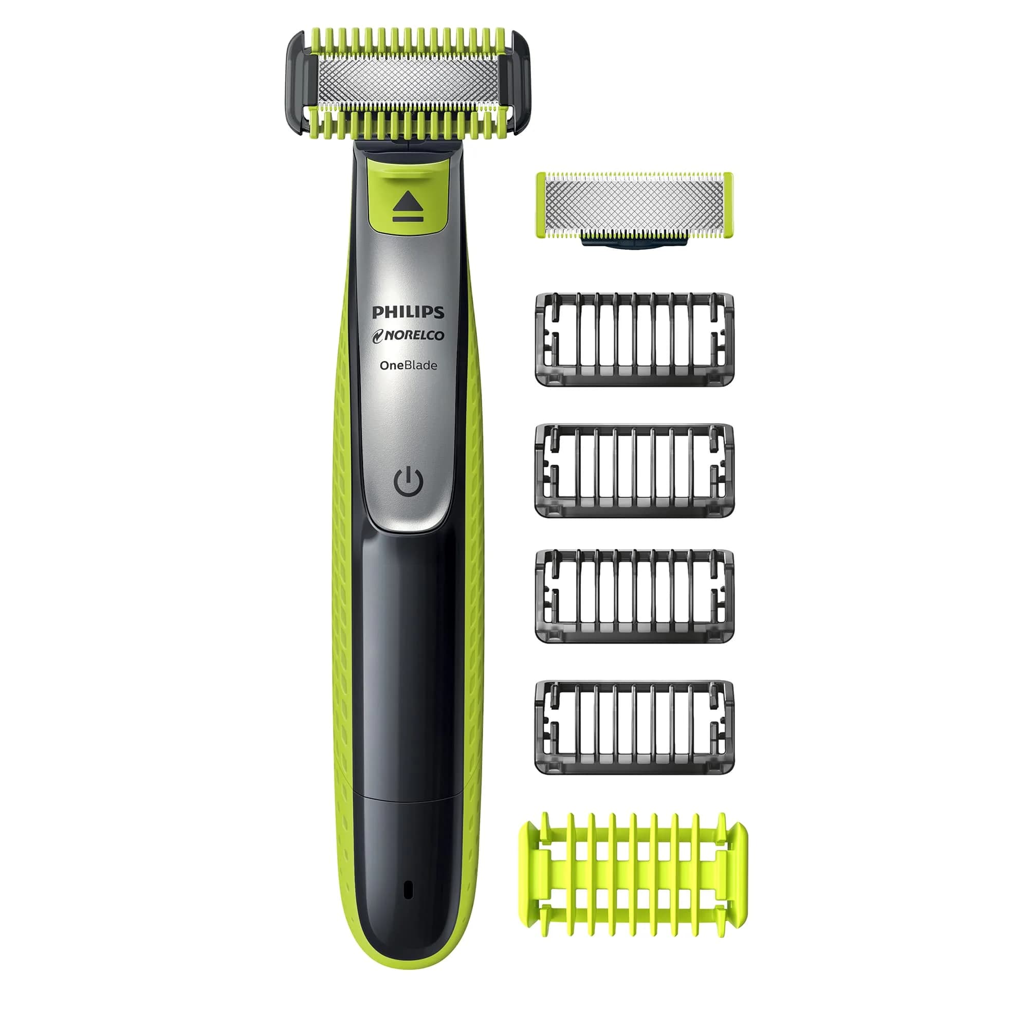 Philips Norelco OneBlade Face + Body Hybrid Electric Trimmer and Shaver QP2630/70 | 60 Min Runtime