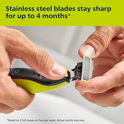 Philips Norelco OneBlade 360 Hybrid Face + Body Trimmer and Shaver | Trim, Edge & Shave Face & Body thumbnail 8