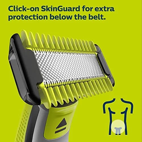 Philips Norelco OneBlade 360 Hybrid Face + Body Trimmer and Shaver | Trim, Edge & Shave Face & Body thumbnail 4