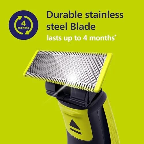 Philips Norelco Genuine OneBlade Replacement Blade Body Kit, QP610/80 | 1 Blade, 1 Skin Guard, 1 Body Comb thumbnail 5