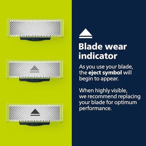 Philips Norelco Genuine OneBlade Replacement Blade Body Kit, QP610/80 | 1 Blade, 1 Skin Guard, 1 Body Comb thumbnail 6