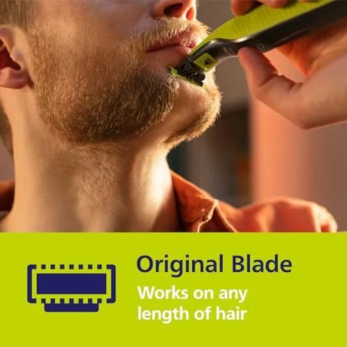 Philips Norelco Genuine OneBlade Replacement Blade Body Kit, QP610/80 | 1 Blade, 1 Skin Guard, 1 Body Comb thumbnail 7