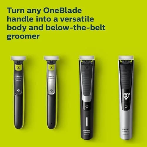 Philips Norelco Genuine OneBlade Replacement Blade Body Kit, QP610/80 | 1 Blade, 1 Skin Guard, 1 Body Comb thumbnail 8
