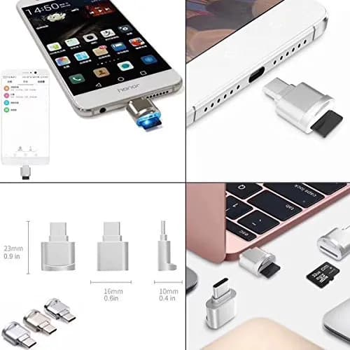 cablecc USB 2.0 Type C to Micro SD Card Reader Adapter (2-Pack) | 480Mbps Data Transfer thumbnail 6