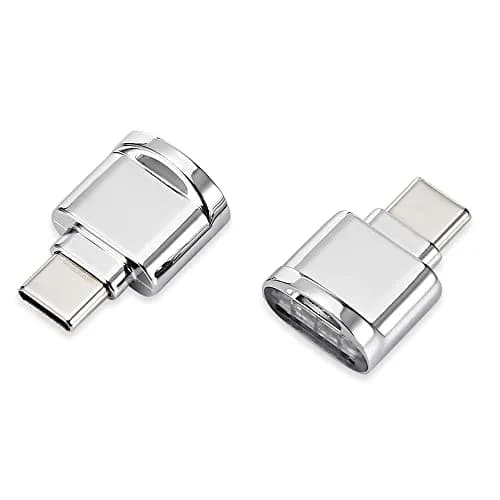 cablecc USB 2.0 Type C to Micro SD Card Reader Adapter (2-Pack) | 480Mbps Data Transfer thumbnail 1