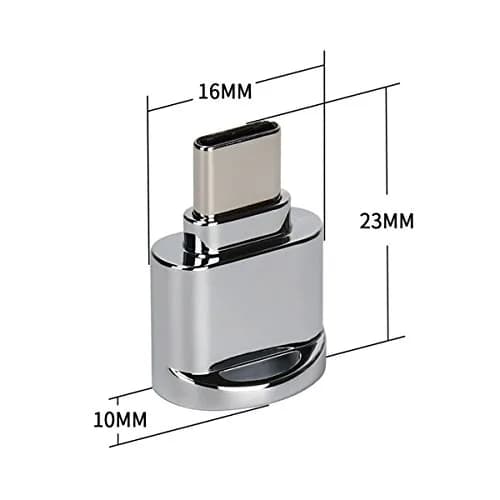 cablecc USB 2.0 Type C to Micro SD Card Reader Adapter (2-Pack) | 480Mbps Data Transfer thumbnail 3