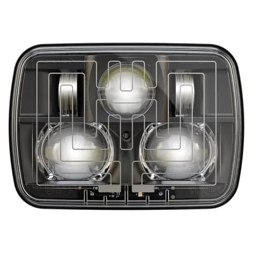 J.W. SPEAKER 8910-Ev2 12/24V Dot/Ece Rht HTD Black | Automotive Headlight Assembly thumbnail 2