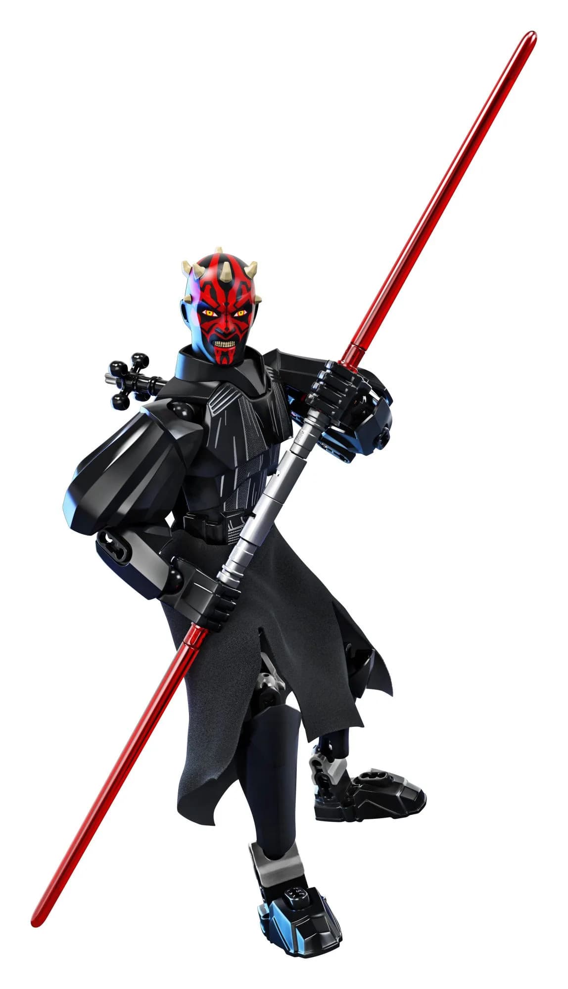 LEGO Star Wars Darth Maul 75537 Building Kit 104 Piece | Highly Posable, Compatible with All LEGO Sets — Multicolor