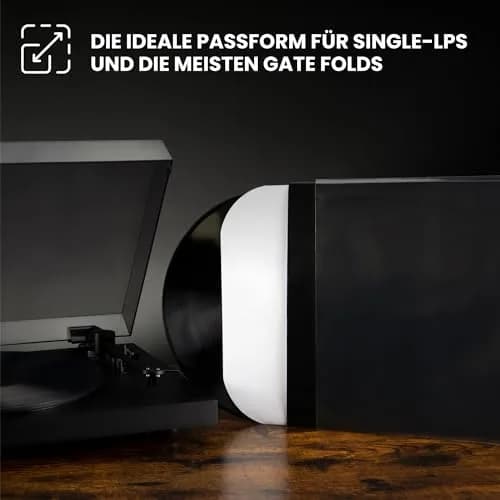 Big Fudge 12" Vinyl Record Outer Sleeves 50 Pack | Crystal Clear Polypropylene LP Album Protection thumbnail 5