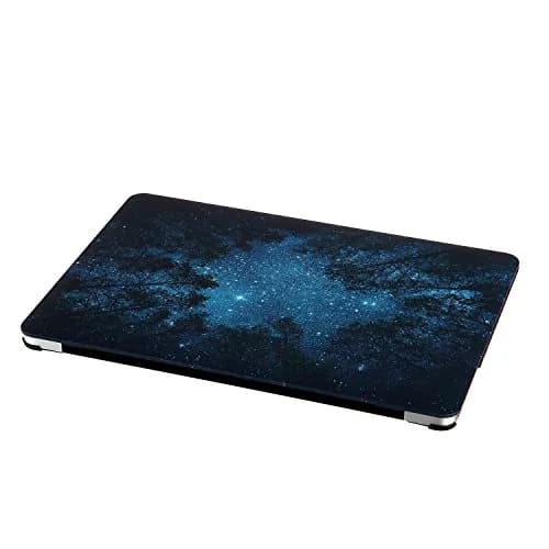 iDonzon Hard Case for MacBook Air 13 inch (A1369/A1466, 2010-2017) - Forest Starry Matte Plastic thumbnail 4
