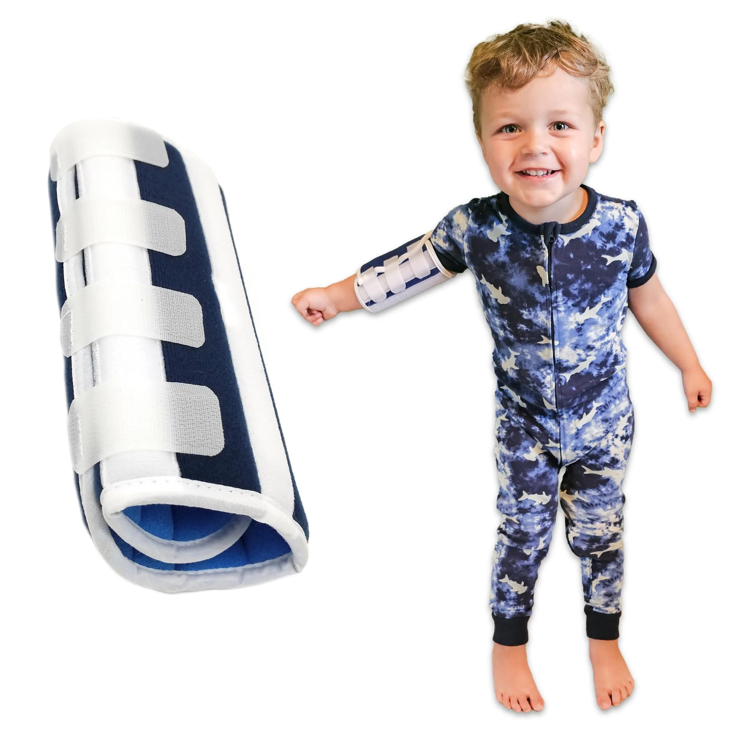 MARS WELLNESS Infant Elbow Immobilizer Stabilizer Splint - Baby Size (4 Inches) | Prevents Elbow Bending